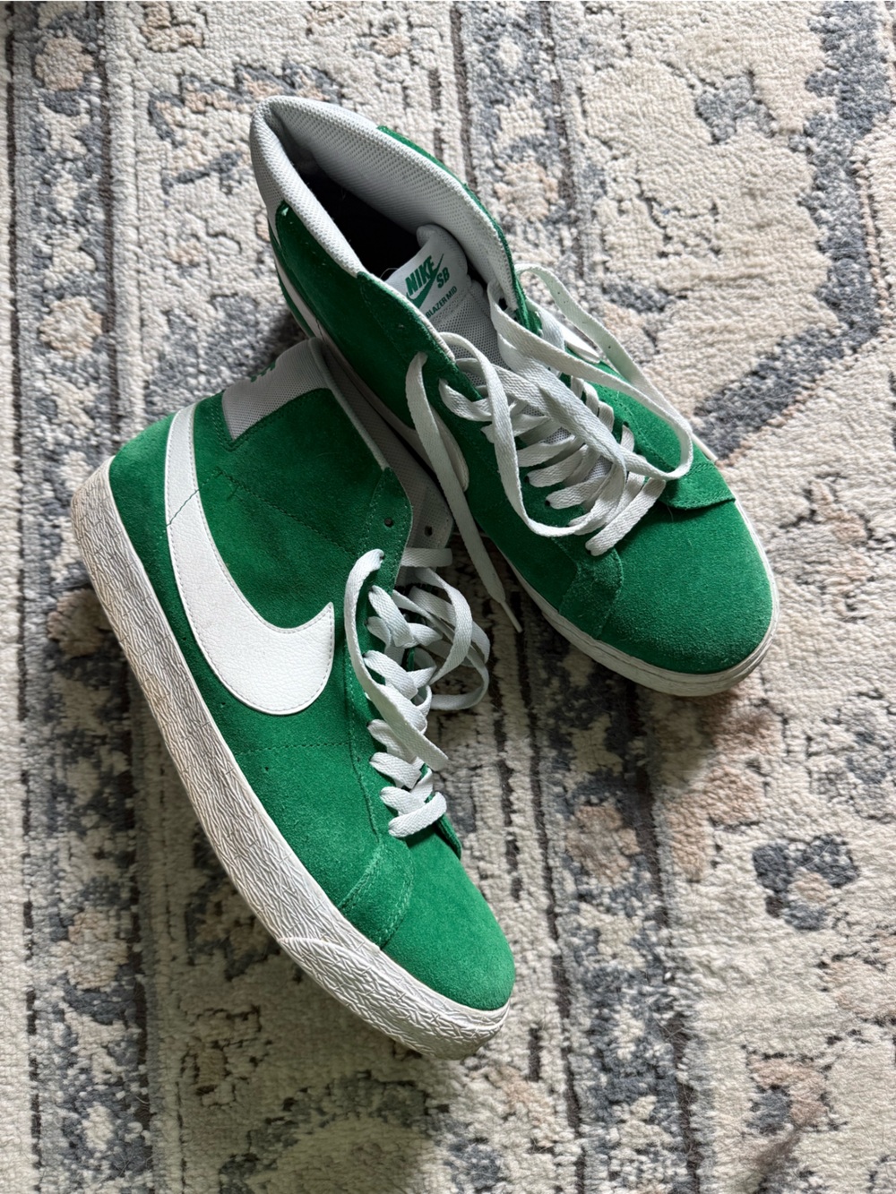 Nike SB Blazer Mid pine green size 12 men’s